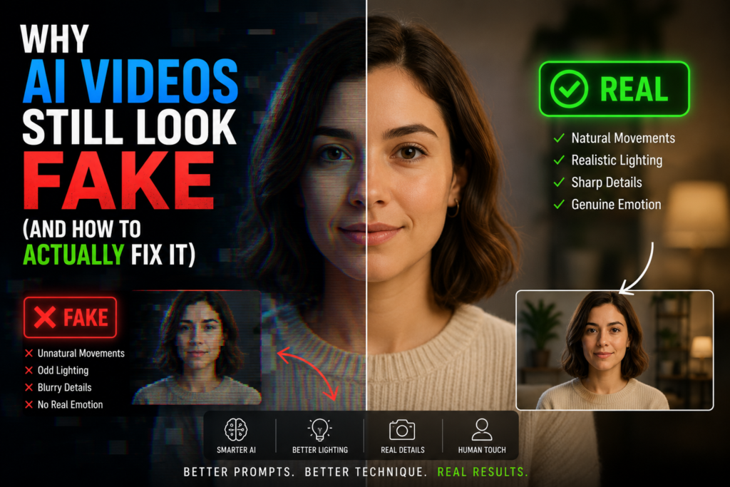 Why AI Videos Still Look Fake (And How to Actually Fix It)